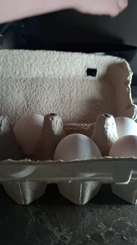 Breakfast with eggs Stock-Footage 342662639