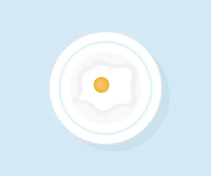 Breakfast with eggs, fried eggs, fresh eggs logo design. Concept of cooking. Stock Illustration