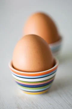 Breakfast eggs Stock-Fotos