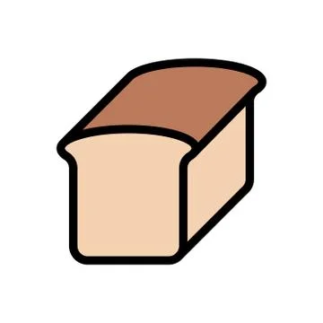 Breakfast flat color icon Stock Illustration