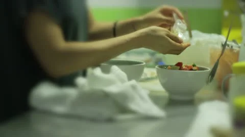 Breakfast Stock Footage 10797952