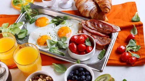 Breakfast Stock Footage 106379844