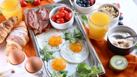 Breakfast Stock Footage 106379858
