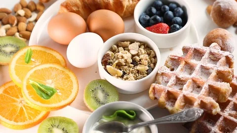 Breakfast Stock Footage 106550125