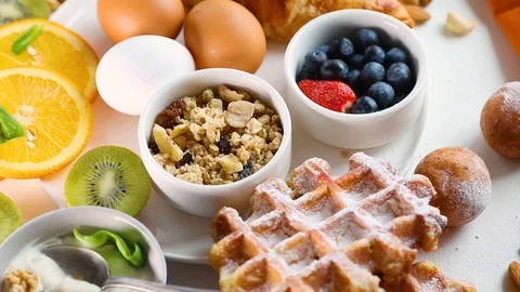 Breakfast Stock Footage 106550126