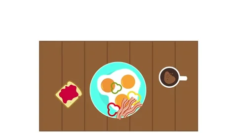 Breakfast Vídeo Stock 111282999