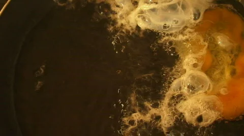 Breakfast friedegg2 1080p Video stock 507653