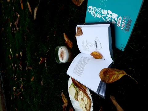 Breakfast on the grass 写真素材