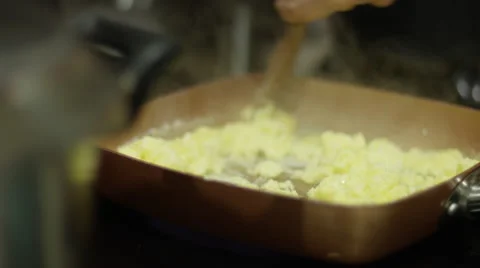 Breakfast home cooking  Stock Footage 68500879
