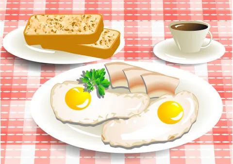 Breakfast Stock Illustration
