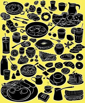 Breakfast Stock Illustration
