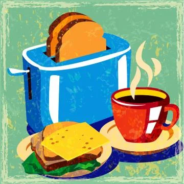 Breakfast Stock Illustration