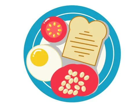 Breakfast Stock Illustration
