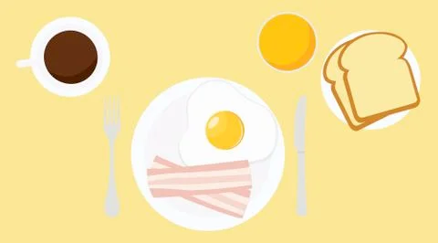 Breakfast Stock Illustration