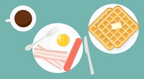 Breakfast Stock Illustration