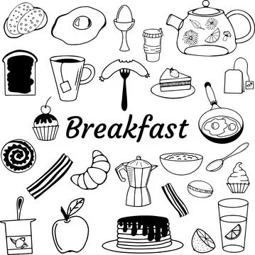 Breakfast Stock Illustration