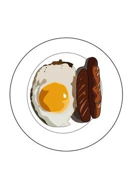 Breakfast Stock Illustration