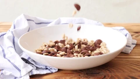 Breakfast included corn flakes Video stock 77615400