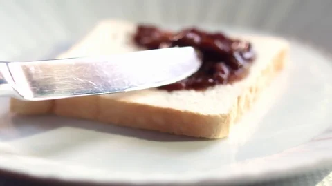 Breakfast jam Stock Footage 129303991