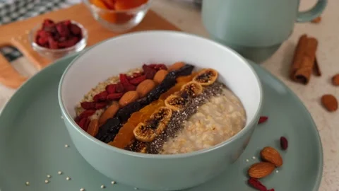 Breakfast in the kitchen Stock Footage 154242194