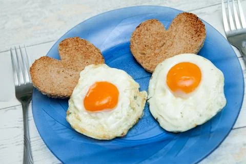 Breakfast for Lovers Stock Photos