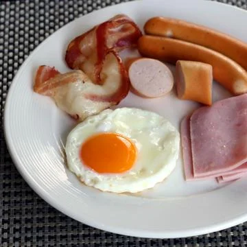 Breakfast meal Stock Photos