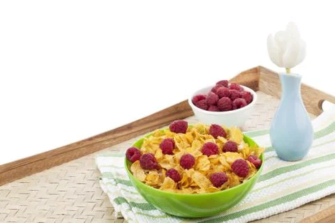 Breakfast meal set 스톡 사진