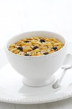 Breakfast muesli Stock Photos