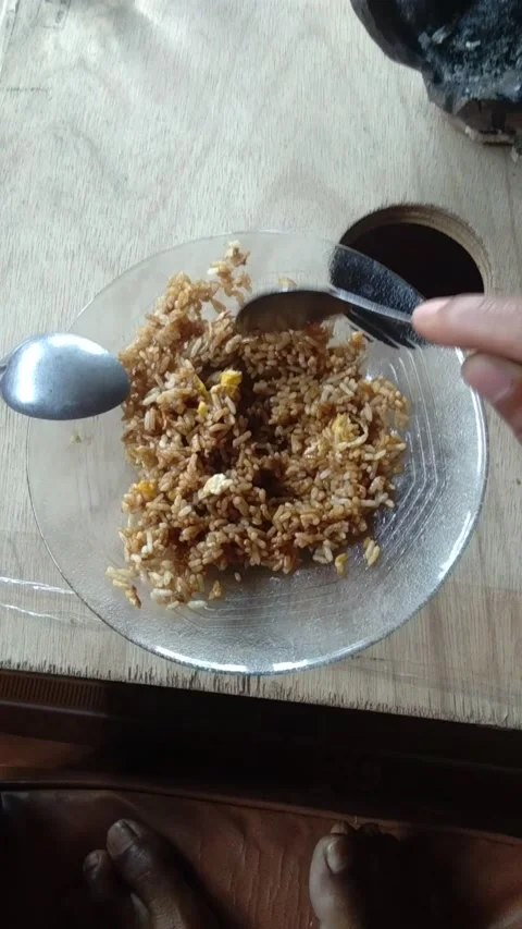 Breakfast with nasgor Stock Footage 218411796