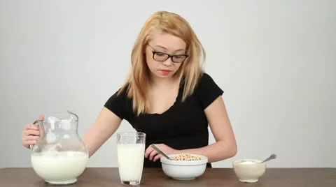 Breakfast No Sugar Stock Footage 21191464