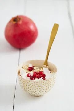 Breakfast oats Stock Photos