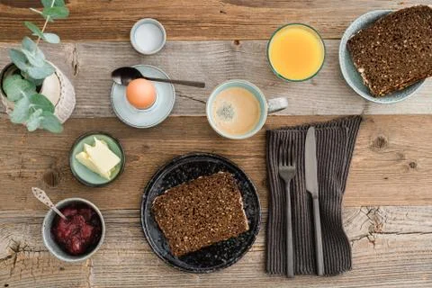 Breakfast for one Stock Photos
