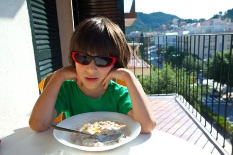 Breakfast on the open air Stock Photos