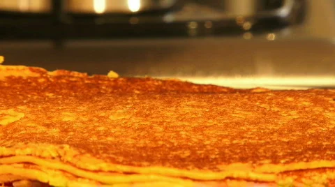 Breakfast pancake5 1080p Video stock 515002