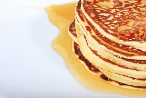 Breakfast pancakes Stock Photos