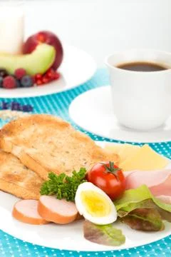 Breakfast Foto stock