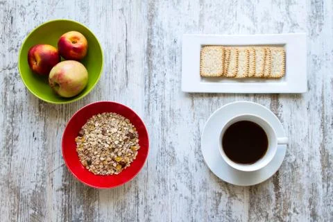 Breakfast. Foto stock