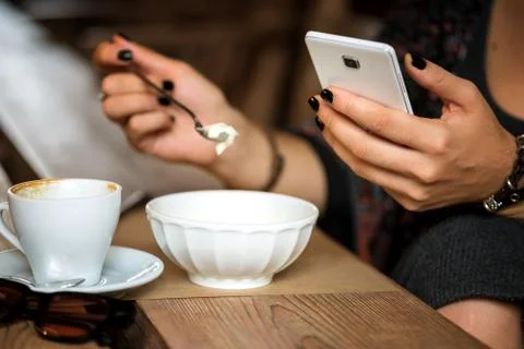 Breakfast Foto stock