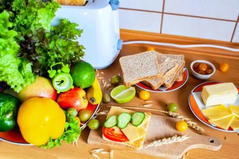 Breakfast Foto stock