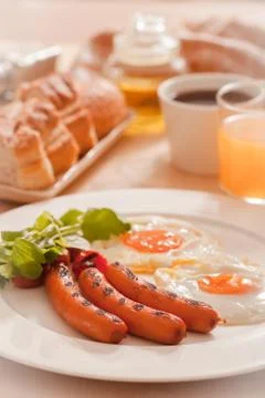 Breakfast Stockfoto's