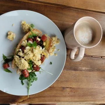 Breakfast! Stock Photos