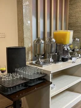 Breakfast place Stock Photos