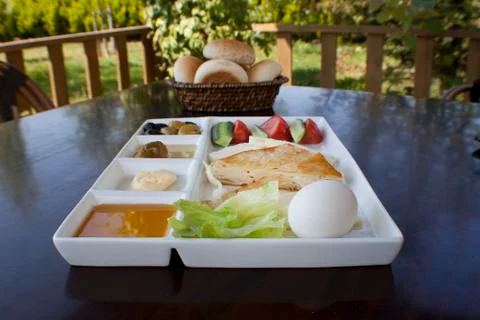 Breakfast plate Stock Photos