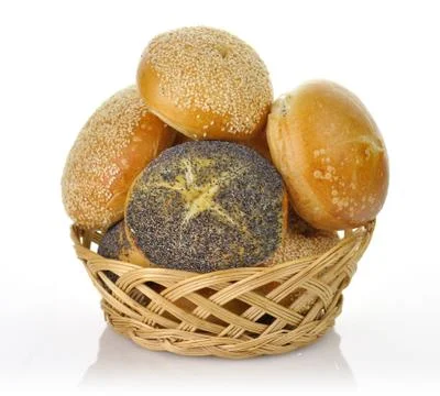 Breakfast rolls Stock Photos