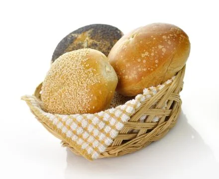 Breakfast rolls Stock Photos