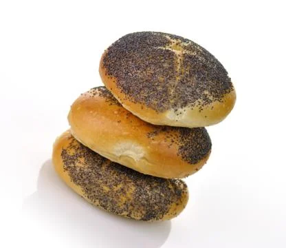 Breakfast rolls Stock Photos