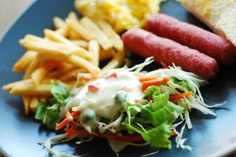 Breakfast  salad Foto stock
