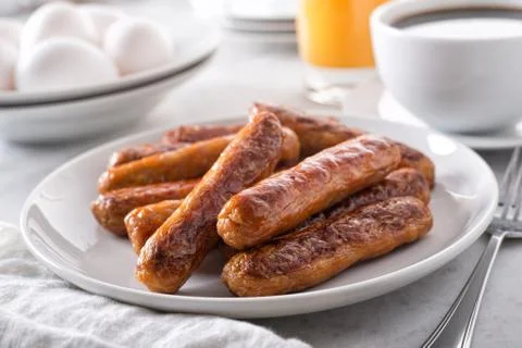Breakfast Sausage Stock Photos