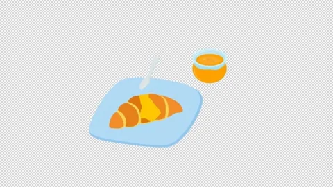 Breakfast scene 03-3 動画素材 344289450