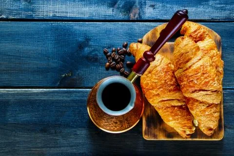 Breakfast set background Stock Photos